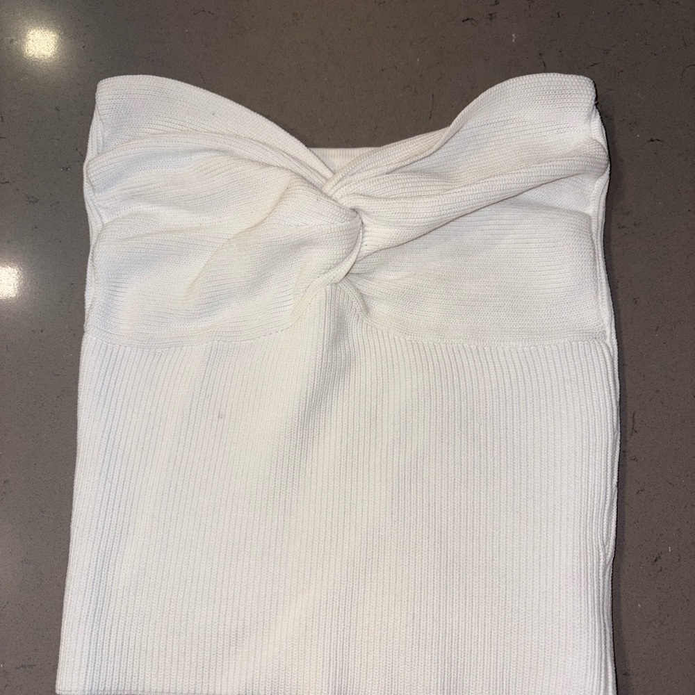 Source Unknown White Crop Top